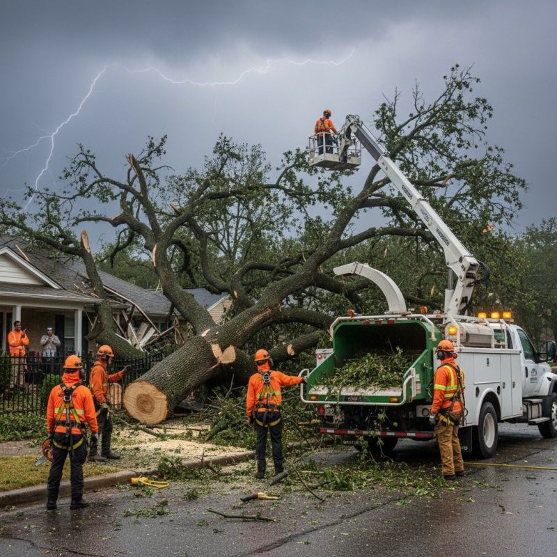 Emergency Tree Removal detail